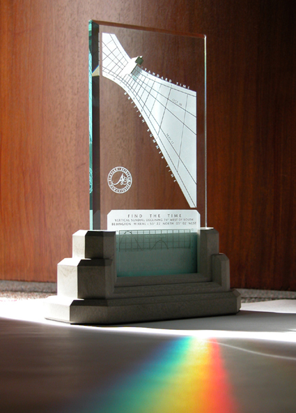 The Spectra anniversary sundial makes a perfect first anniversary gift idea.